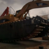 Used Caterpillar CAT 320C Amphibious Excavator for Sale