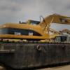 Used Caterpillar CAT 320C Amphibious Excavator for Sale