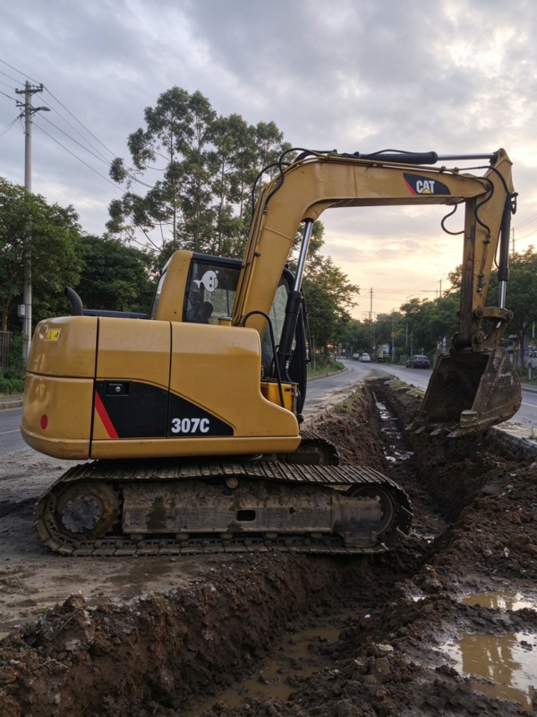 cat-307c-main-pic Used Caterpillar CAT 307C Excavator for Sale