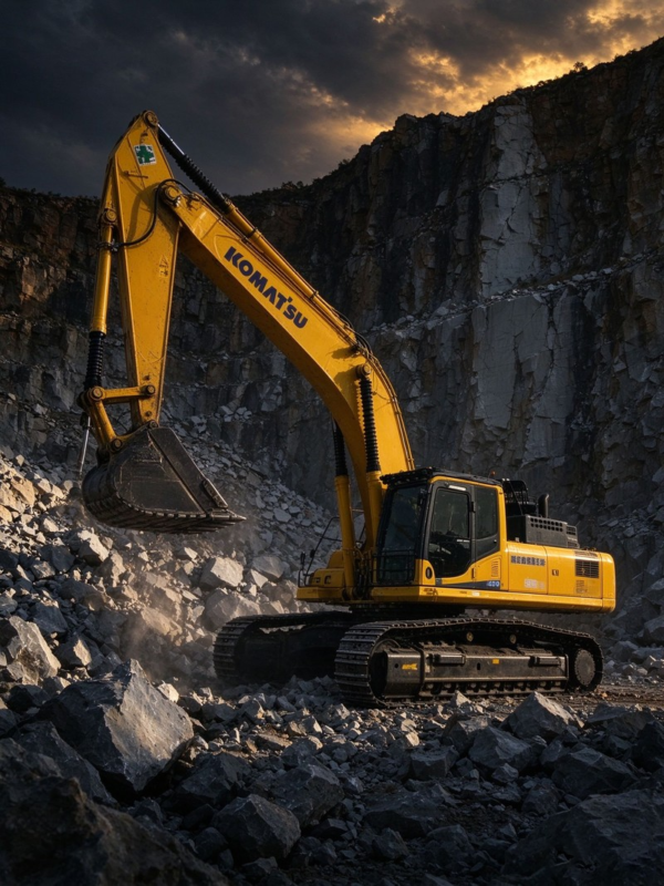 Used Komatsu PC450 Excavator