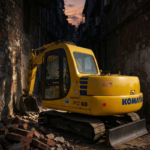 Used Komatsu PC60-7 Excavator