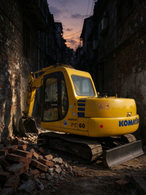 Used Komatsu PC60-7 Excavator